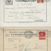 LAUSANNE. Timbrologie